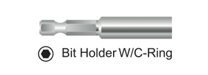 Bit Holder W/C-Ring - Click Image to Close